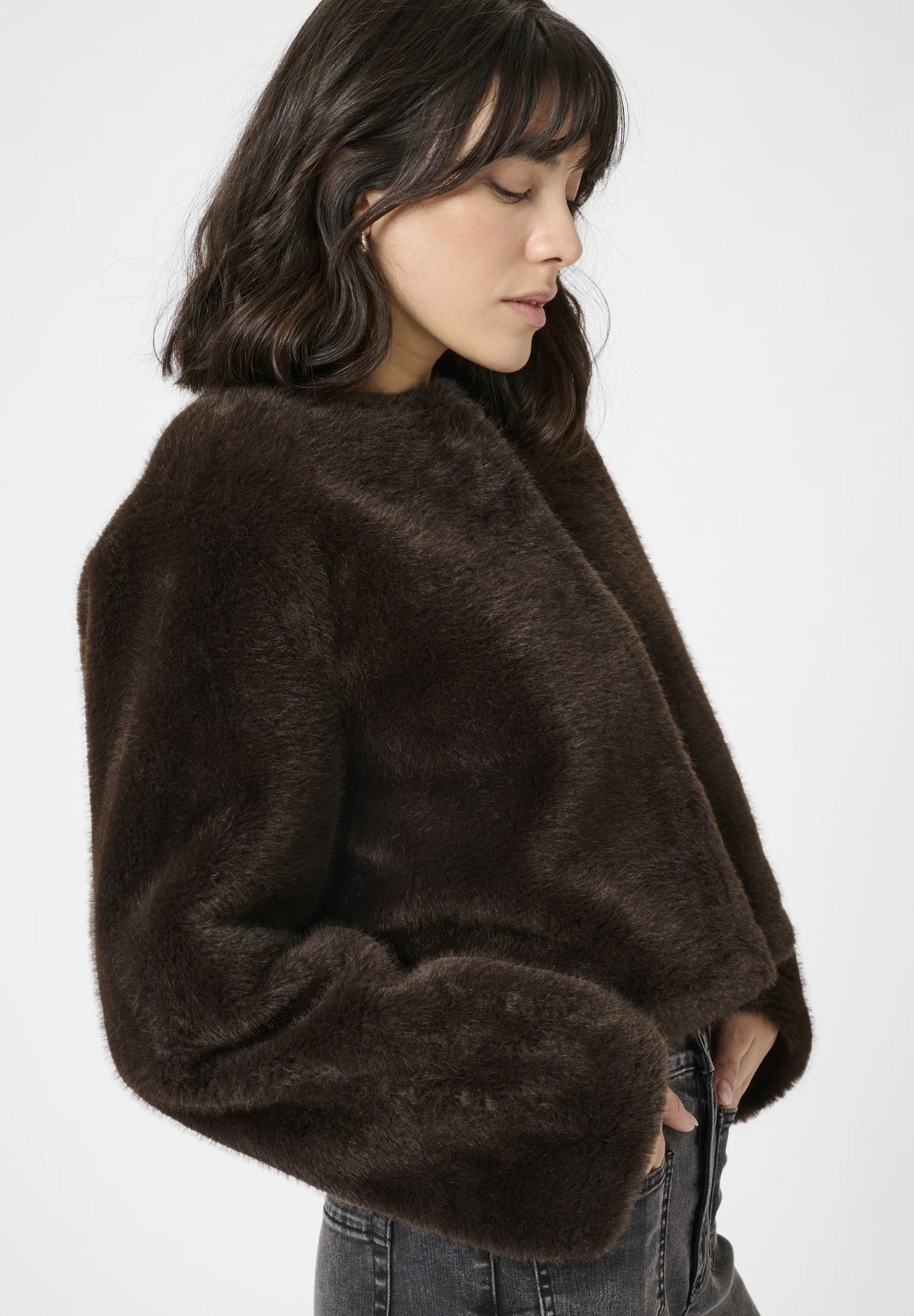 Kaffe - Jemmy Jacket in Black Coffee