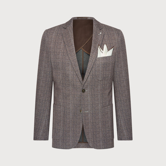BLUE INDUSTRY - JBIW26-M2 in Brown Check