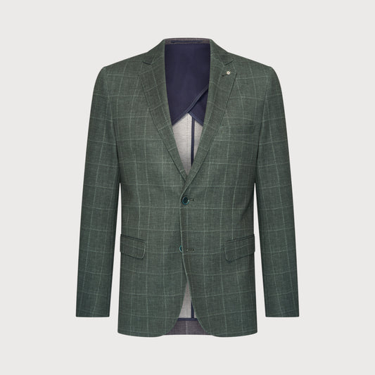 BLUE INDUSTRY - JBIW26-M5 in Green Check