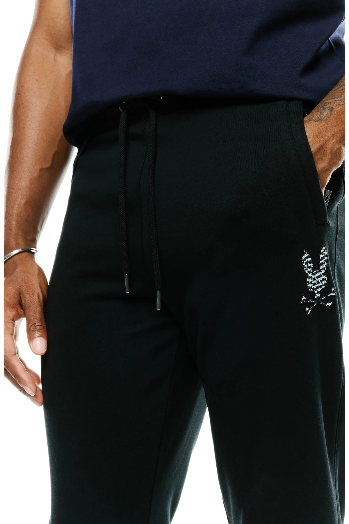 PSYCHO BUNNY - Darcy Sweatpants in Black