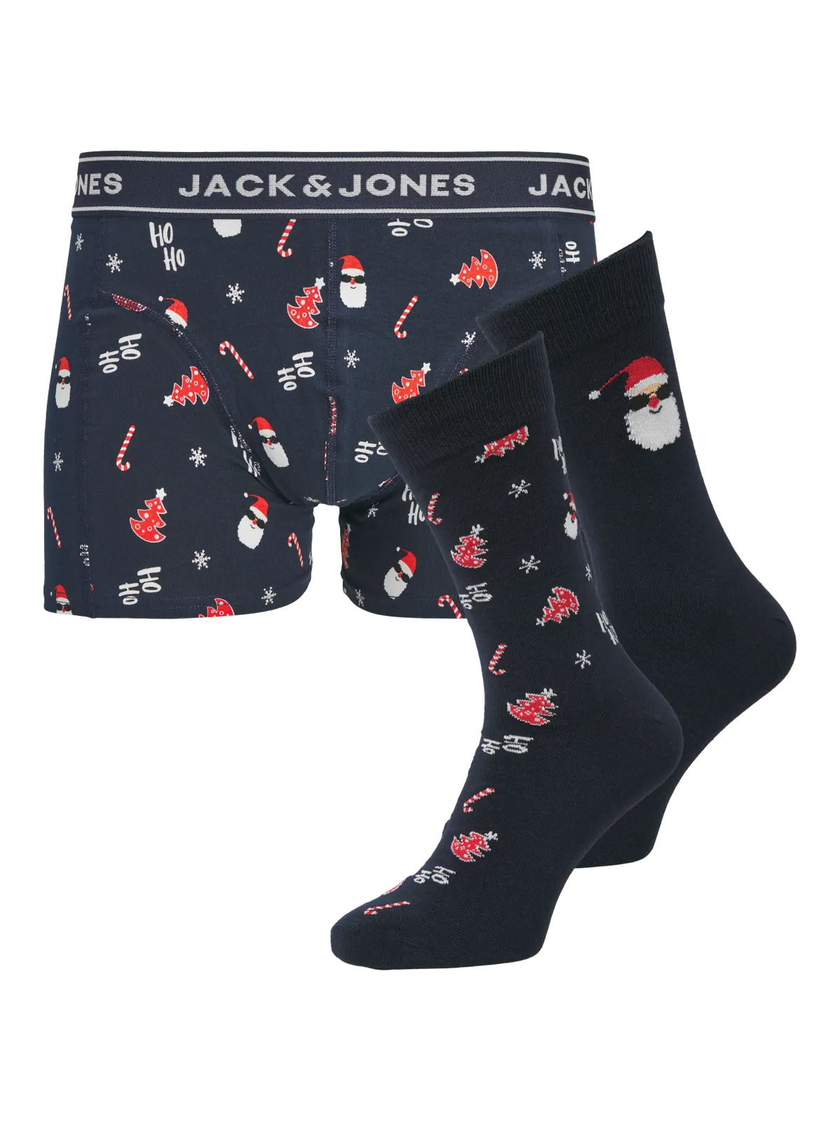 JACK & JONES - Santa Trees Giftbox - Underwear and Socks