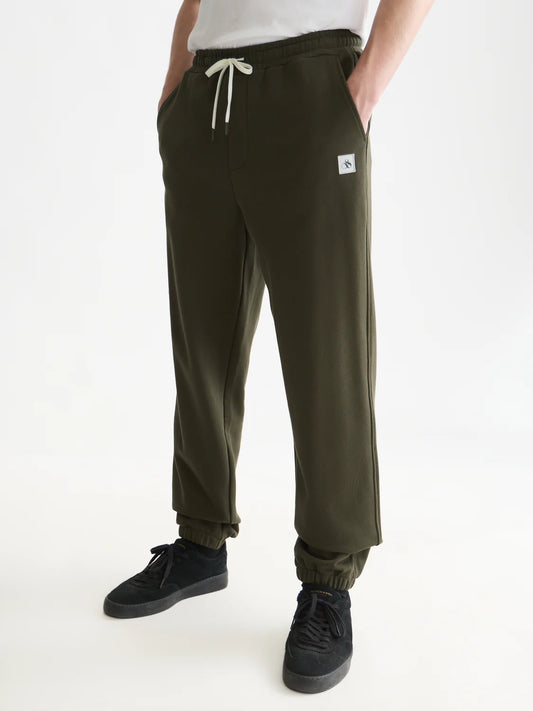 SCOTCH & SODA - Logo Badge Regular Fit Sweatpants in Forrest Green