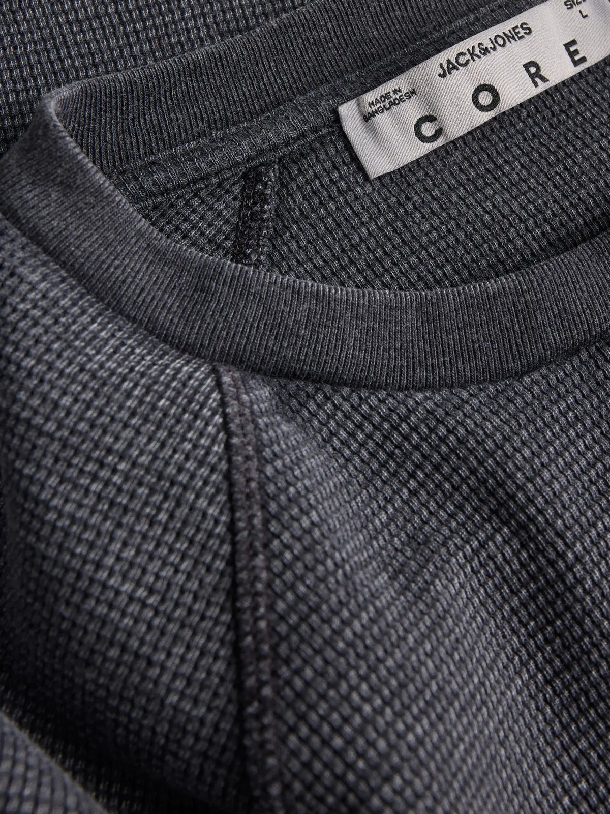 JACK & JONES - JCOGRAVITY Waffle Long Sleeve