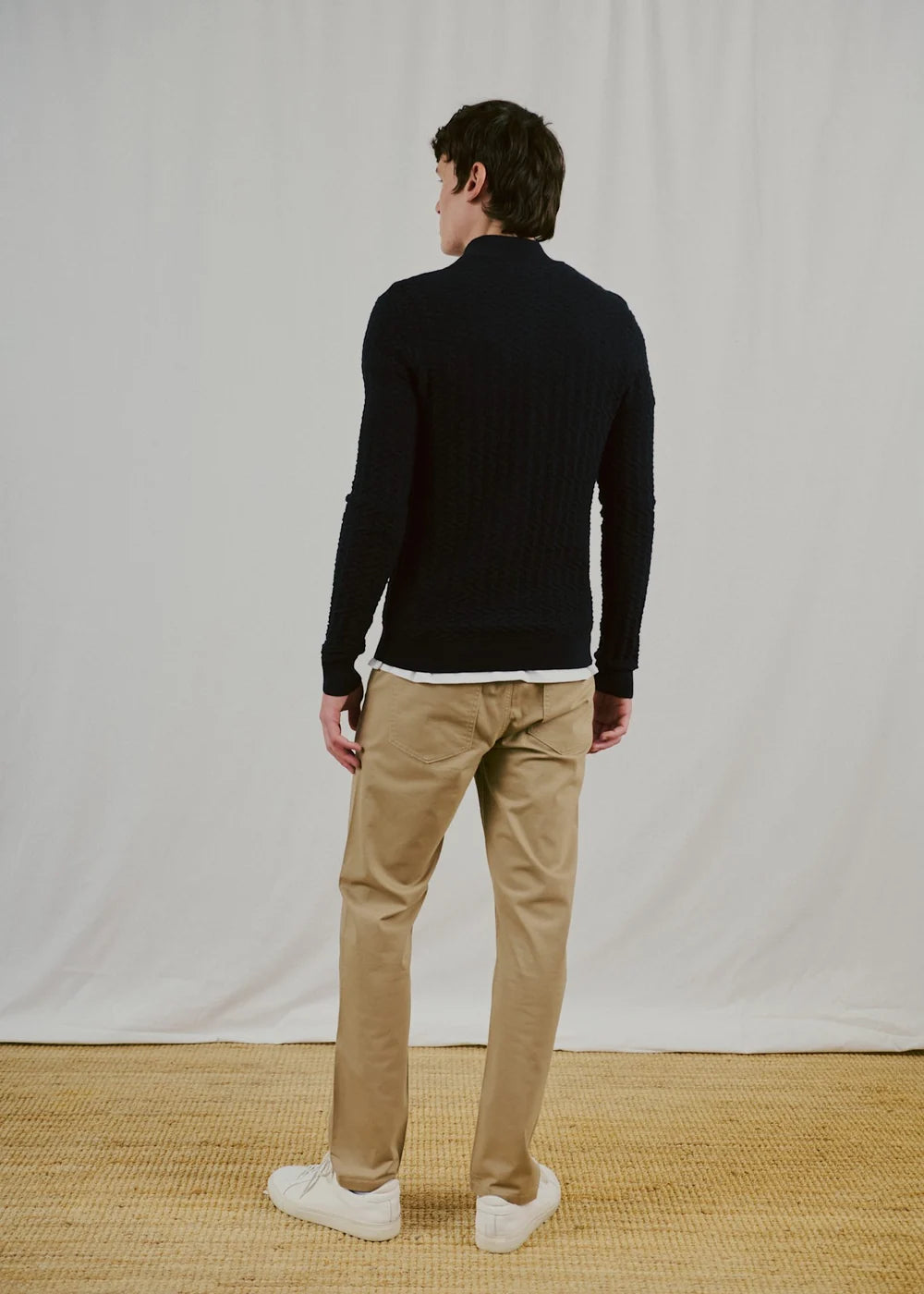 Bruun & Stengade - Mastor Zip Up Cardigan Sweater