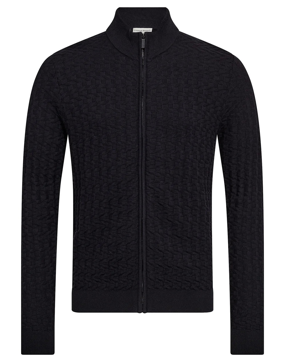 Bruun & Stengade - Mastor Zip Up Cardigan Sweater