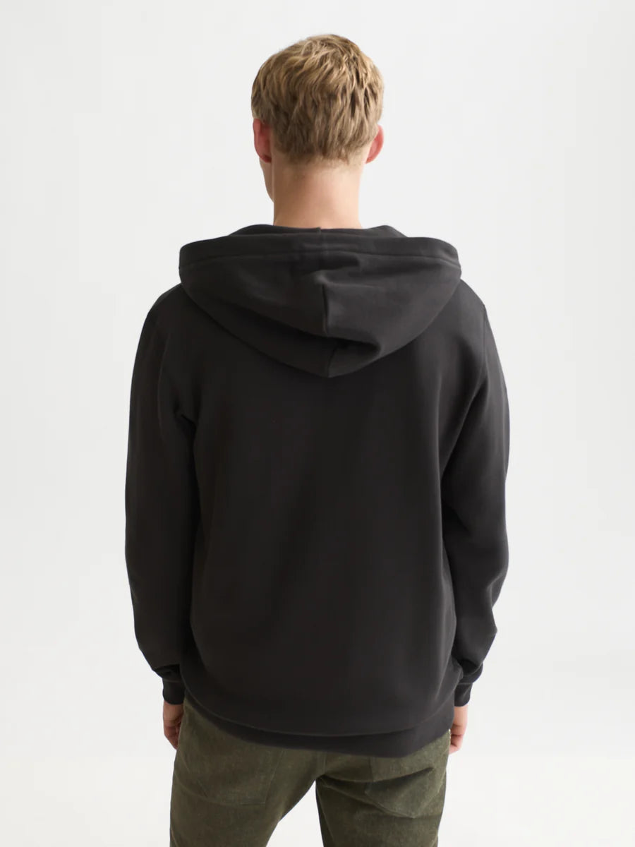 Scotch & Soda - Logo Cotton Zip Hoodie