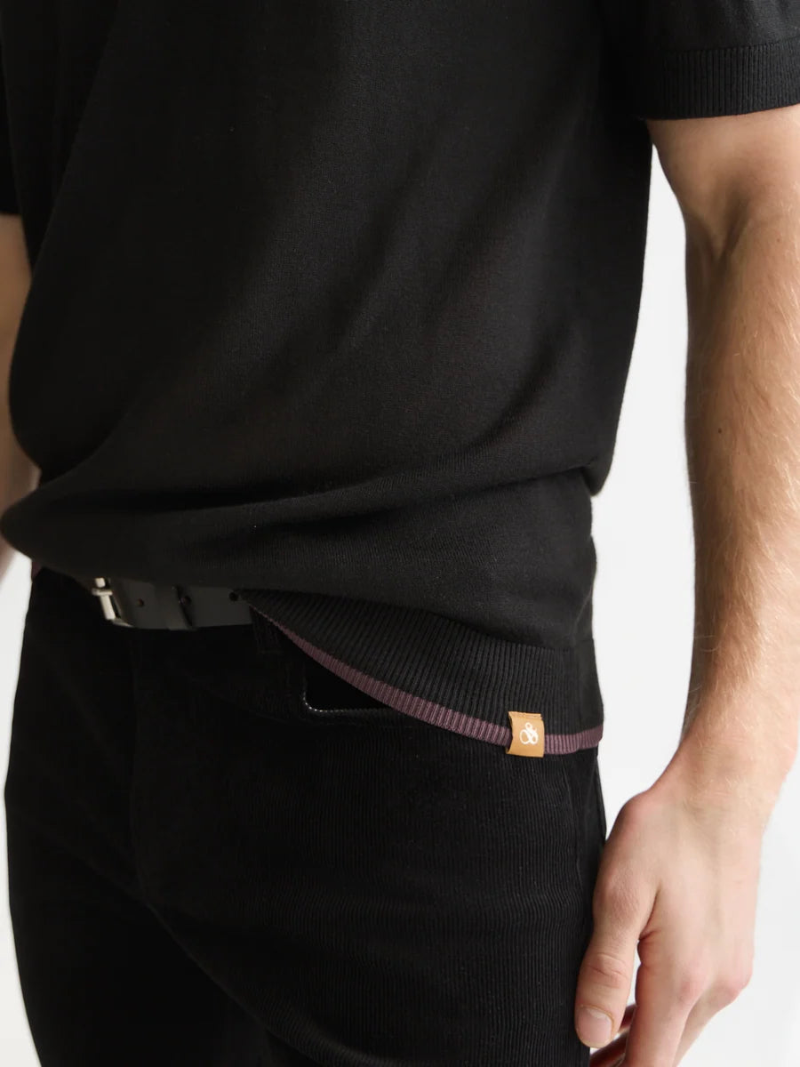 Scotch & Soda - Knitted Relaxed Wool Blend T-Shirt