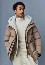 Load image into Gallery viewer, MACKAGE - Riley Classic Down Jacket with Removable Shearling Bib
