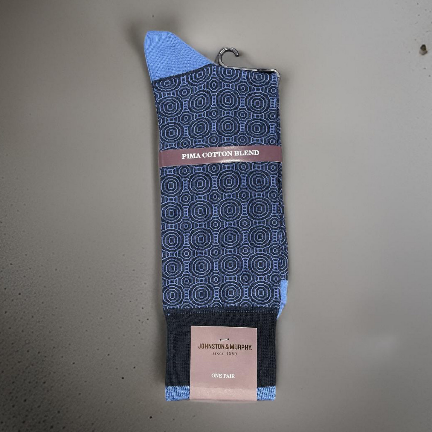 JOHNSTON & MURPHY - Circle Pattern Socks