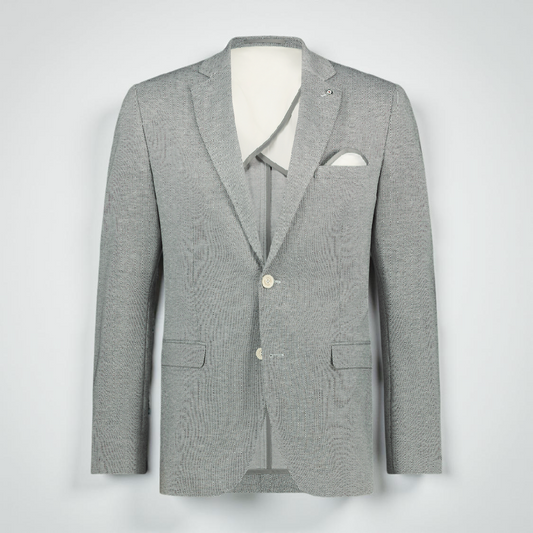 BLUE INDUSTRY - Waffle Blazer in Antra Grey