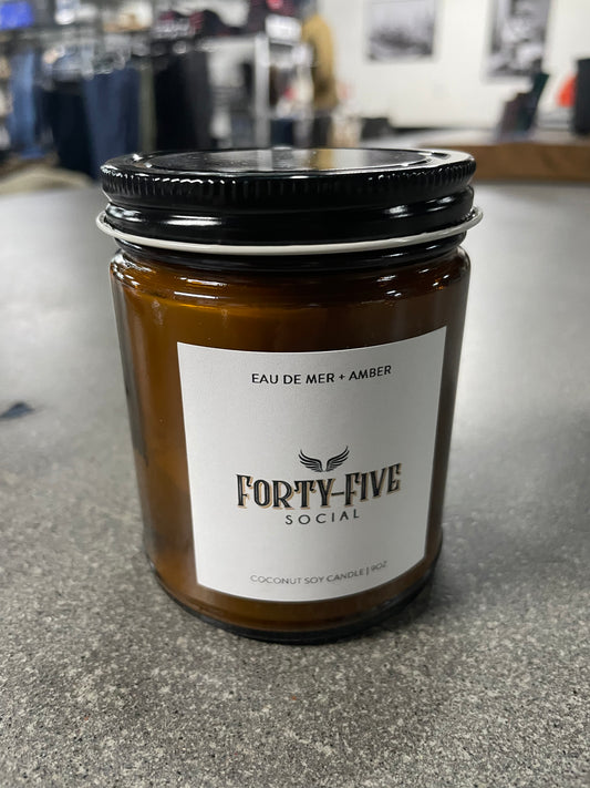 Forty-Five Social Candle 9oz