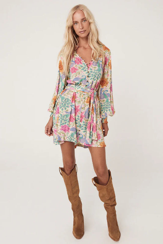 SPELL - Boheme Button Through Dress