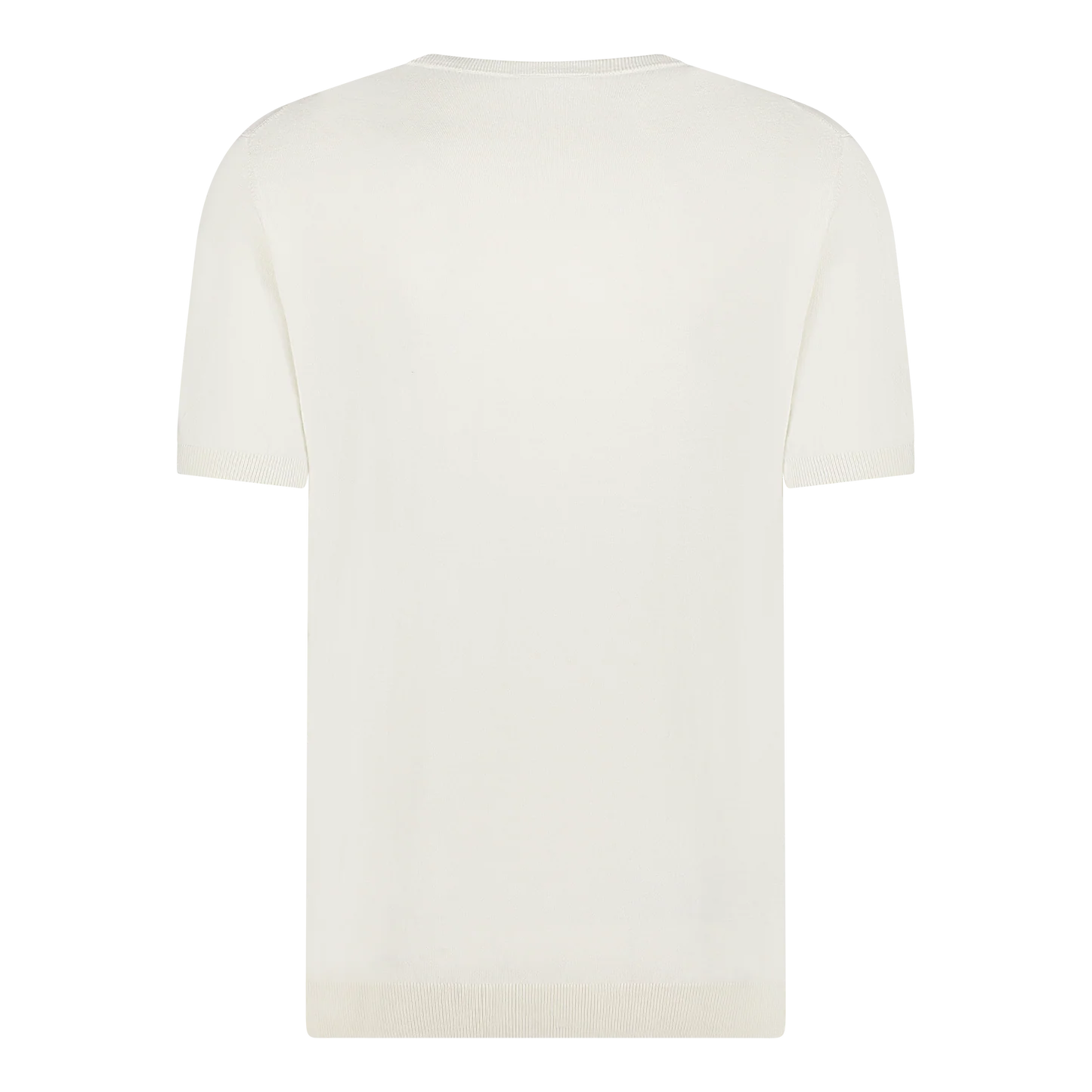 BLUE INDUSTRY - Luxe Knit T-Shirt in Off-White