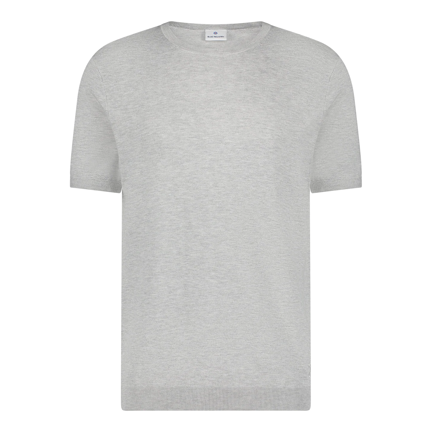 BLUE INDUSTRY - Luxe Knit T-Shirt in Grey
