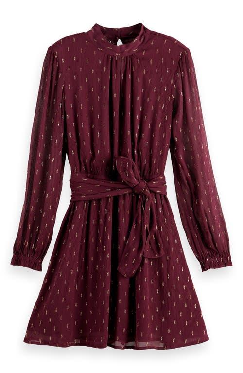 Scotch & Soda - Long Sleeve Mini Dress