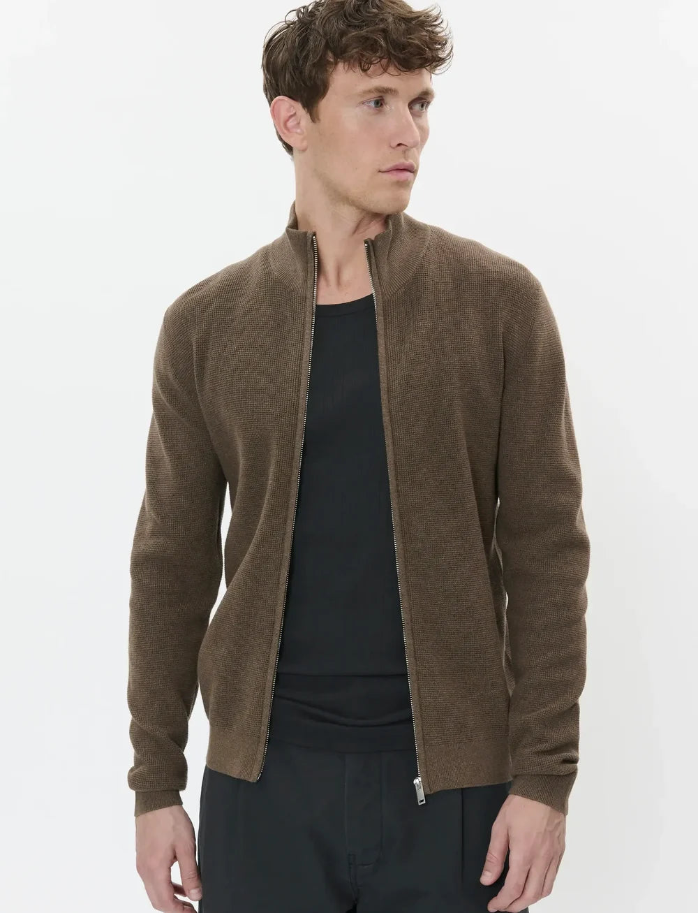 MATINIQUE - Lagoon Full Zip Knit Cardigan