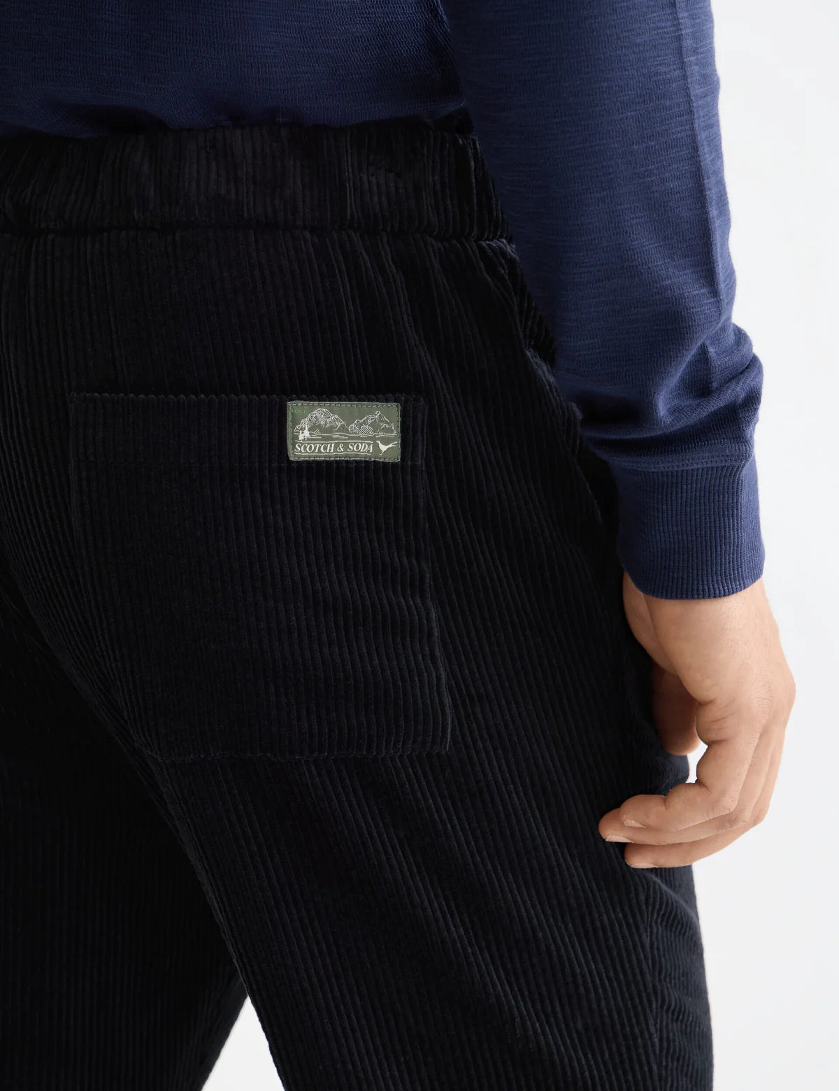 SCOTCH & SODA - Fave Cotton Corduroy Loose Tapered Jogger