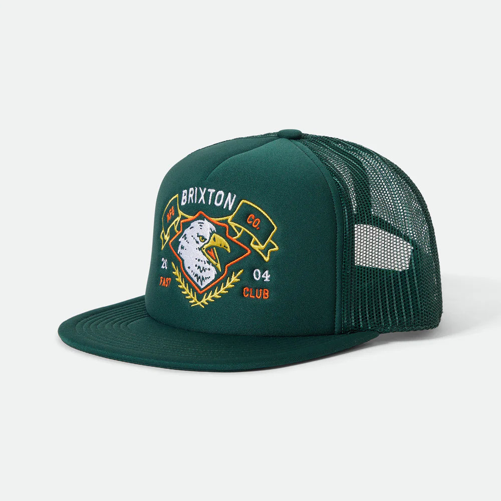 BRIXTON - Ruckett NP Trucker Hat in Night Sage