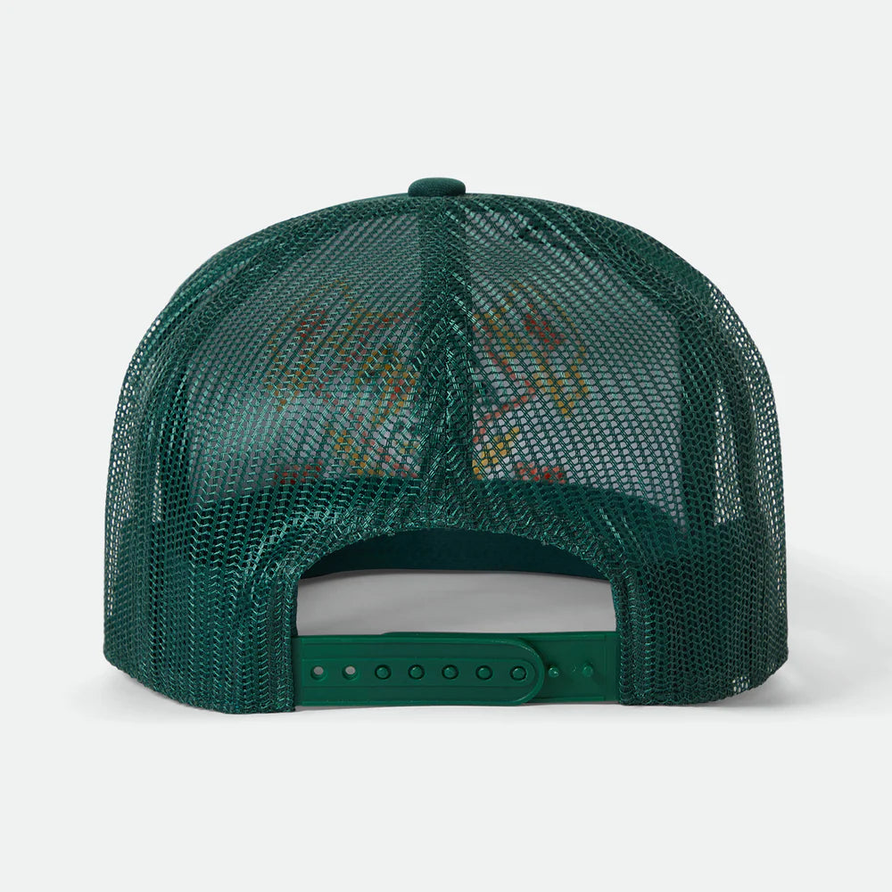 BRIXTON - Ruckett NP Trucker Hat in Night Sage
