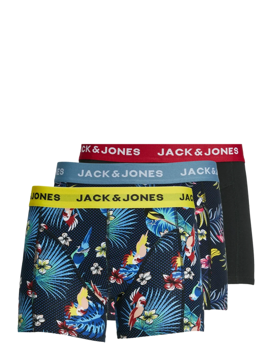 JACK & JONES - Jacflower Bird Trunks 3 Pack