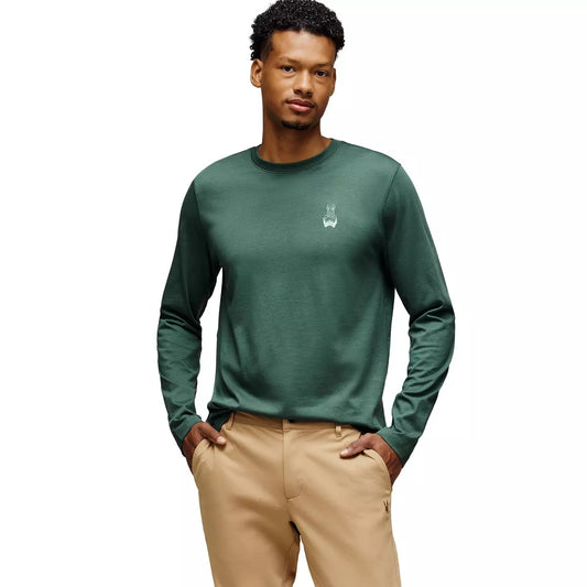 PSYCHO BUNNY - Johnny Long Sleeve Back Graphic Tee