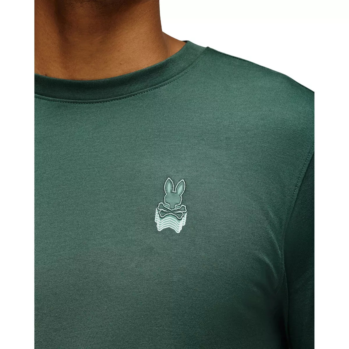 PSYCHO BUNNY - Johnny Long Sleeve Back Graphic Tee