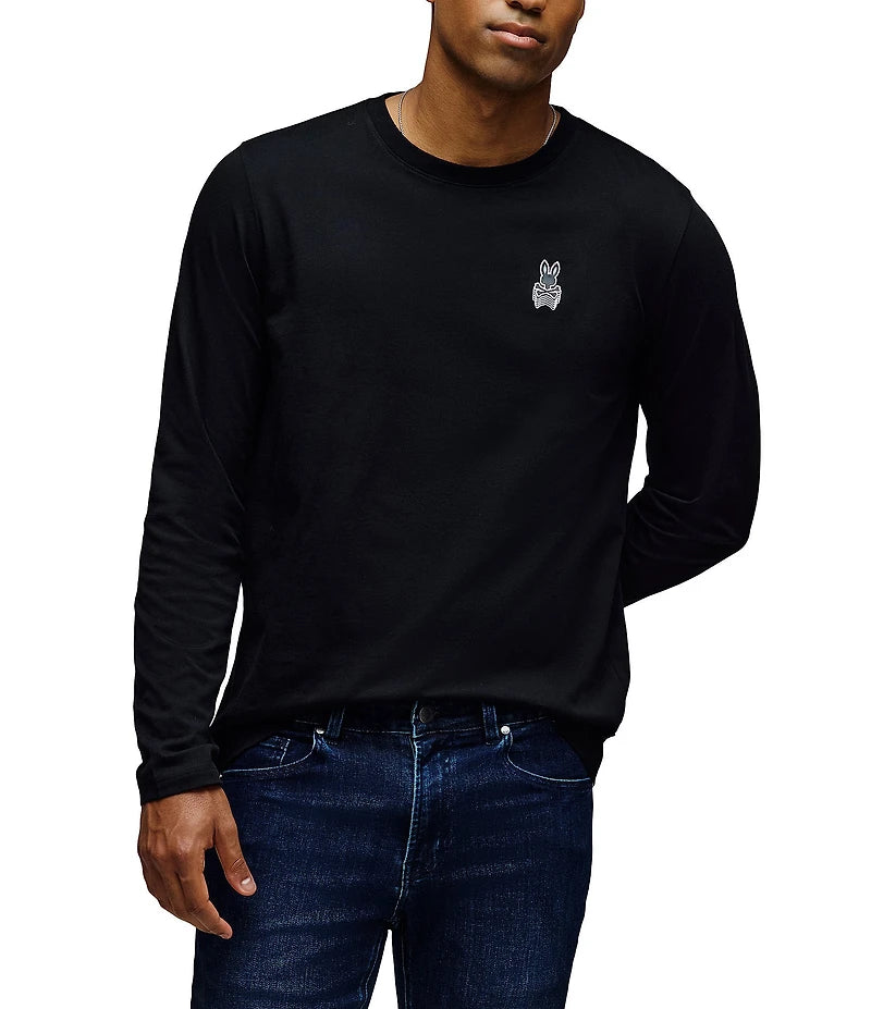 PSYCHO BUNNY - Johnny Long Sleeve Back Graphic Tee