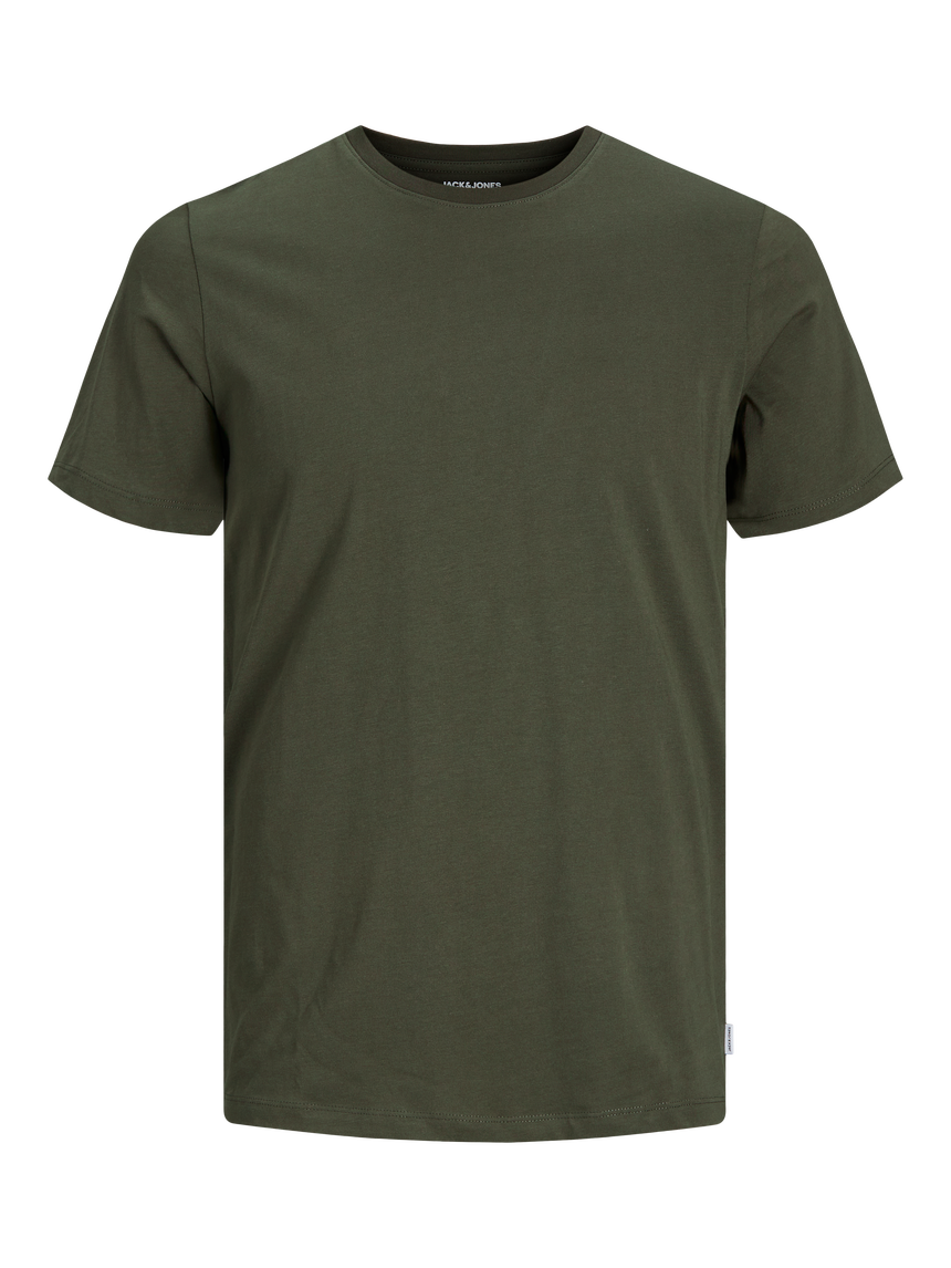 JACK & JONES - Organic Tee in Olive Night