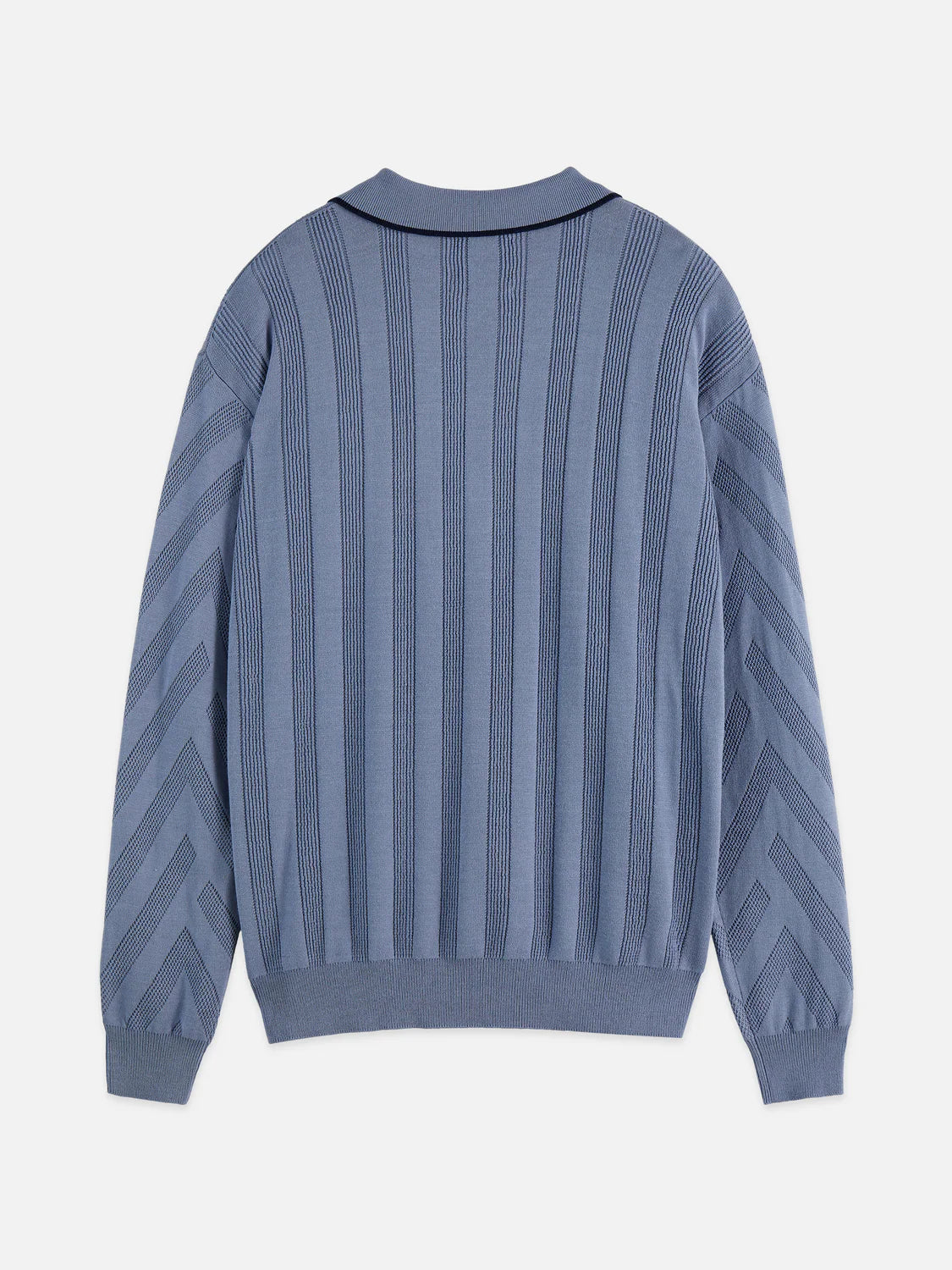 SCOTCH & SODA - Structured Long Sleeve Polo