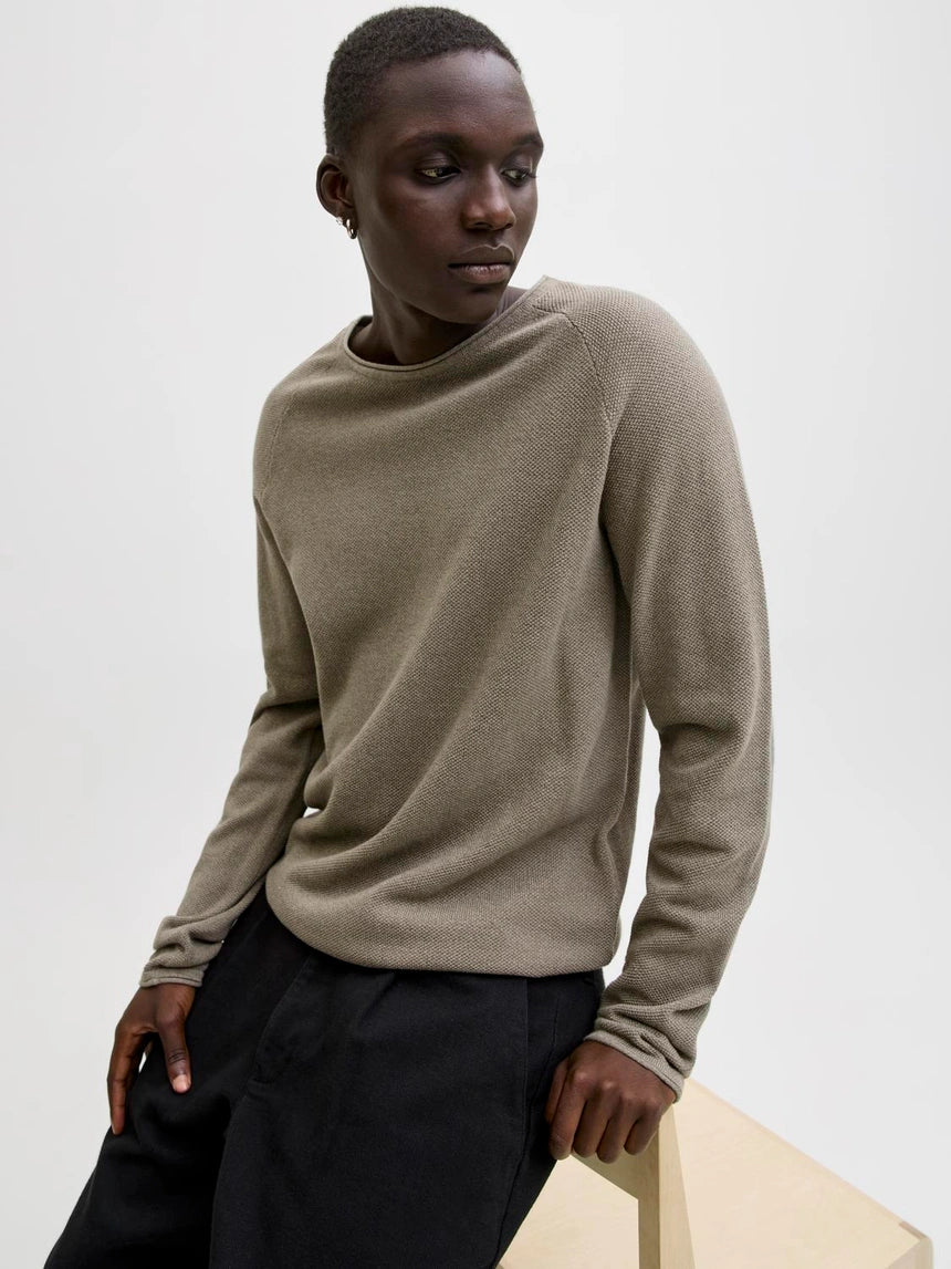 JACK & JONES - Hill Knit Crew Neck