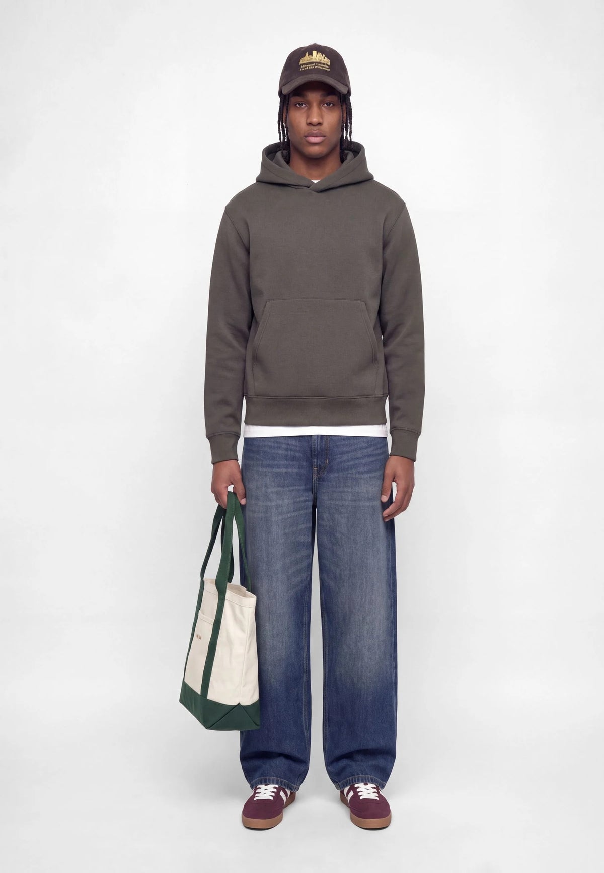 JACK & JONES - Legacy Sweat Scuba Hoodie - Peat
