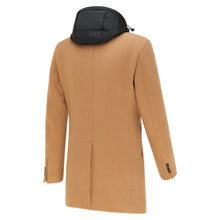 Load image into Gallery viewer, BLUE INDUSTRY - Wool Twill Coat With Removable Inlay in Camel
