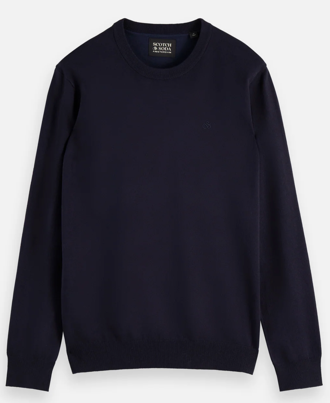 Scotch & Soda - Core - Viscose Pullover Crewneck - Night