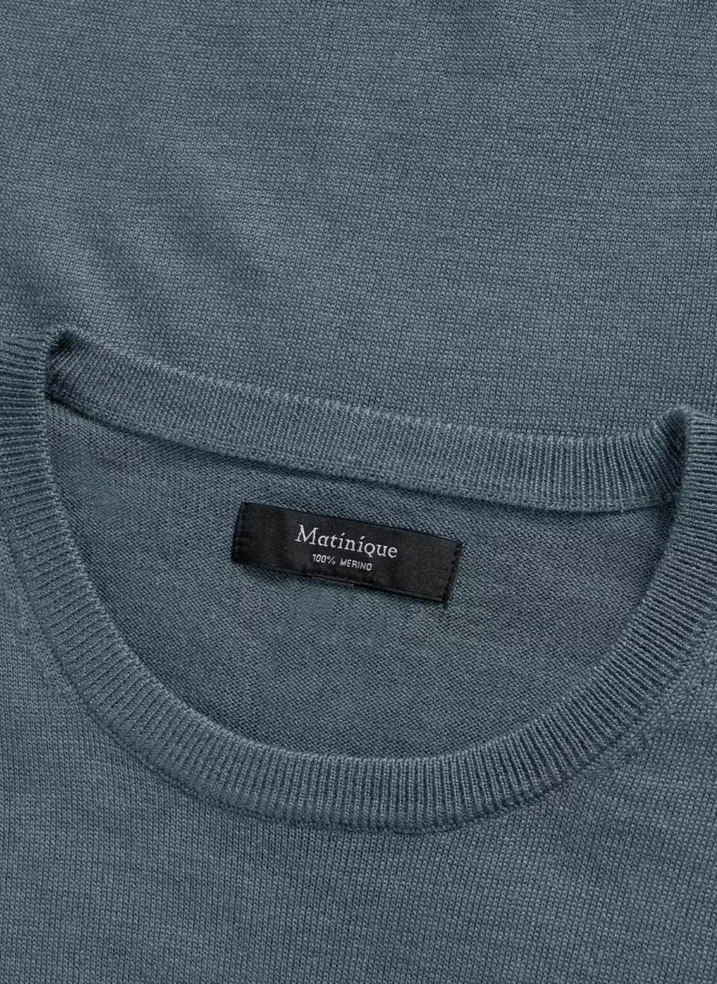 MATINIQUE - Margrate Merino Pullover - Stormy Weather Melange