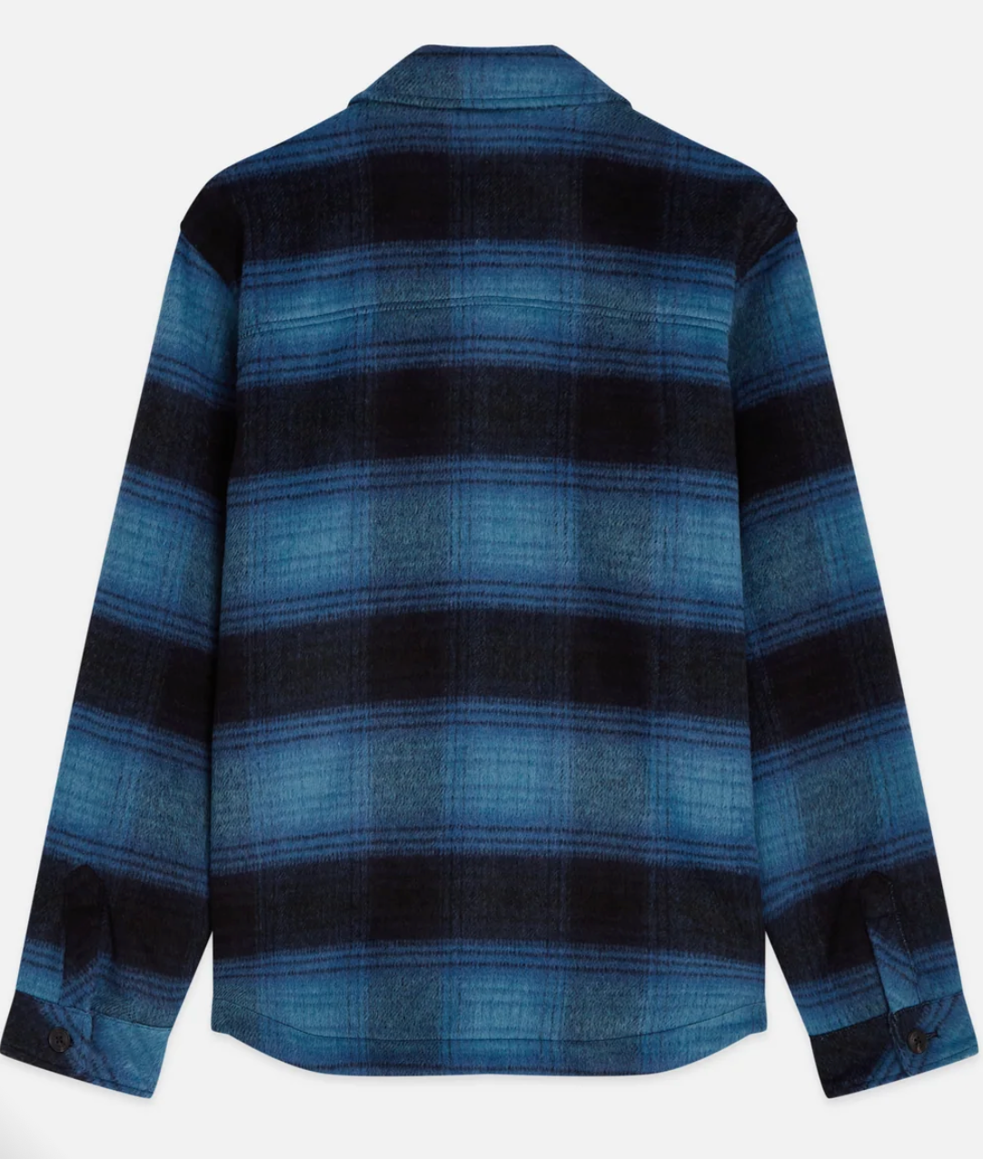 SCOTCH & SODA - Checked Overshirt - Sky Captain Check