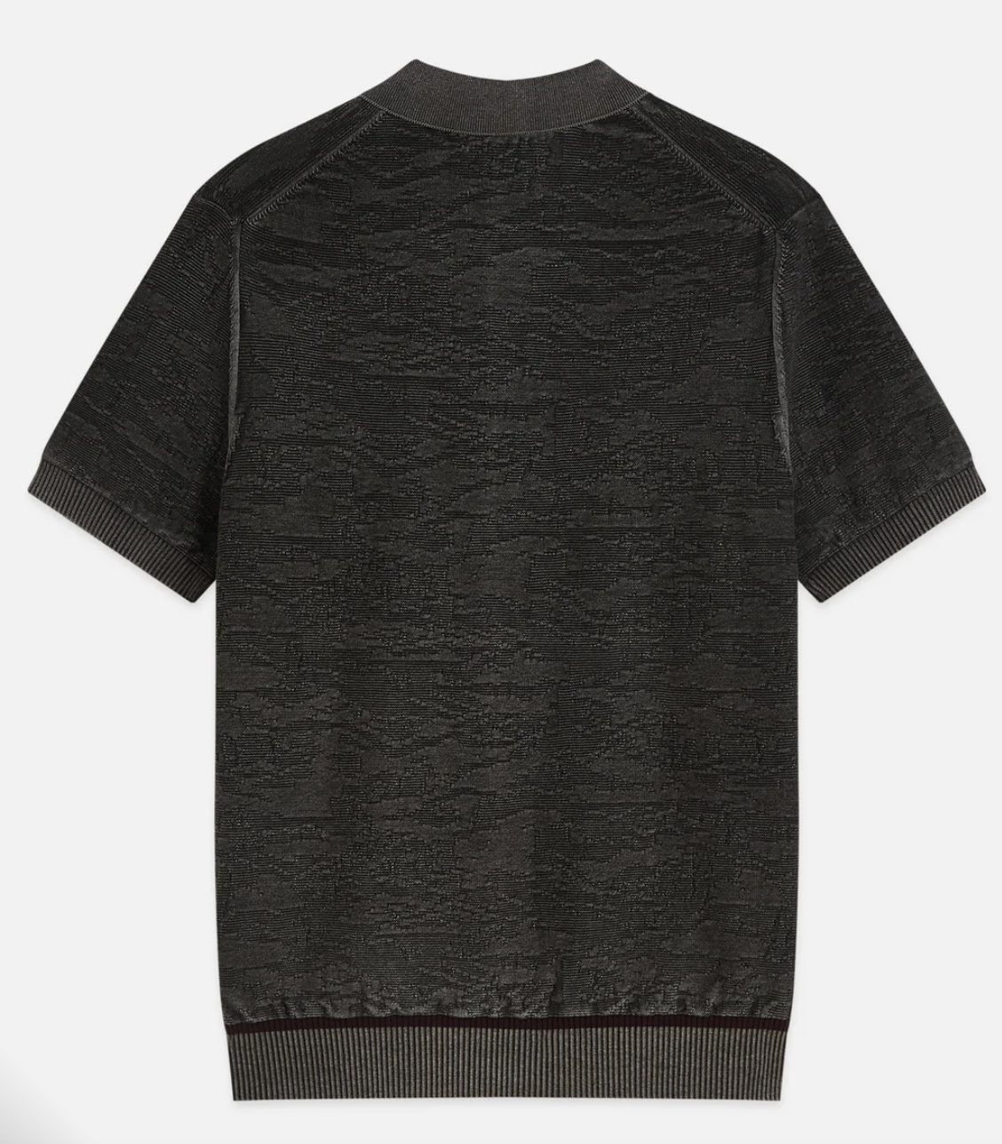 SCOTCH & SODA - Structured Regular-Fit Polo - Meteorite