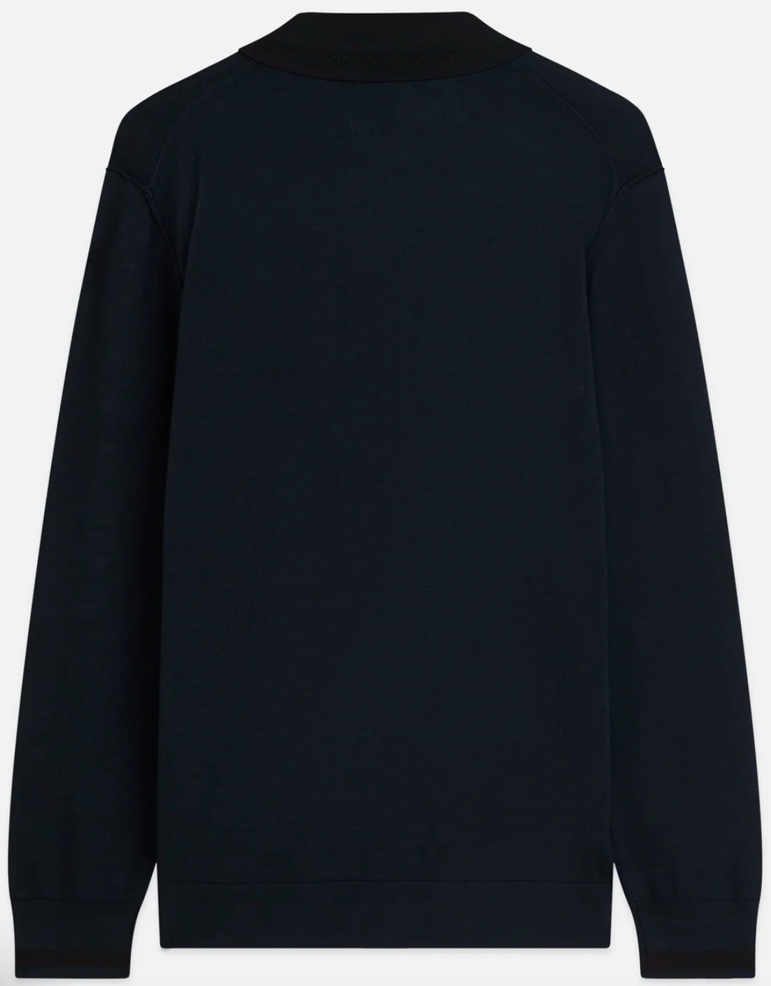 SCOTCH & SODA - Ecovero Long Sleeved Polo - Sky Captain