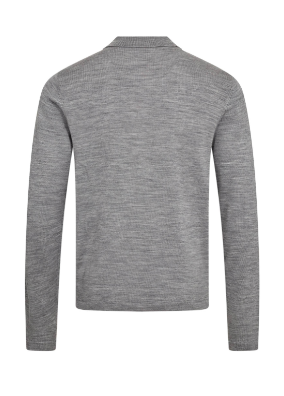 BRUUN & STENGADE - Zaouma - Regular Fit Knitwear - Grey