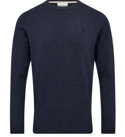 BRUUN & STENGADE - Jupiter - Regular Fit Knitwear - Thunder
