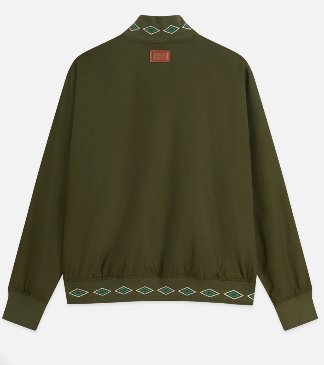 SCOTCH & SODA - Reversible Bomber Jacket - Forest Night