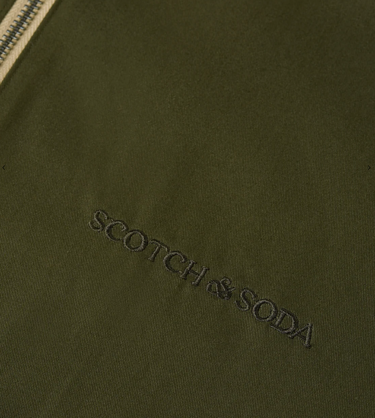 SCOTCH & SODA - Reversible Bomber Jacket - Forest Night