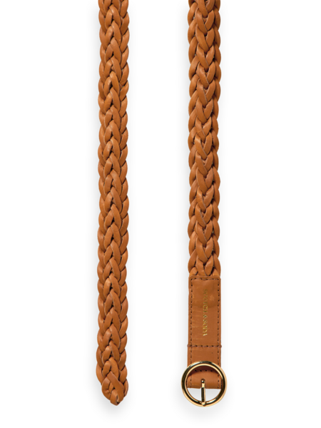 Scotch & Soda - Braided Leather Belt