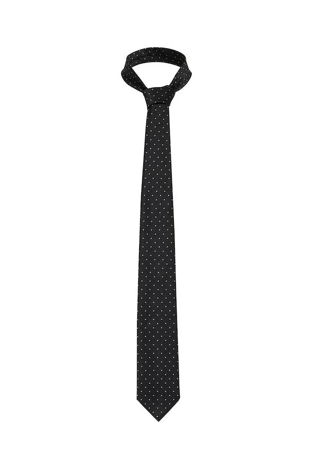 MATINIQUE - Tie in Black with Polka Dot