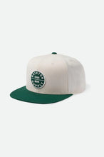 Load image into Gallery viewer, BRIXTON - Oath III Snapback - Kelly Green &amp; White
