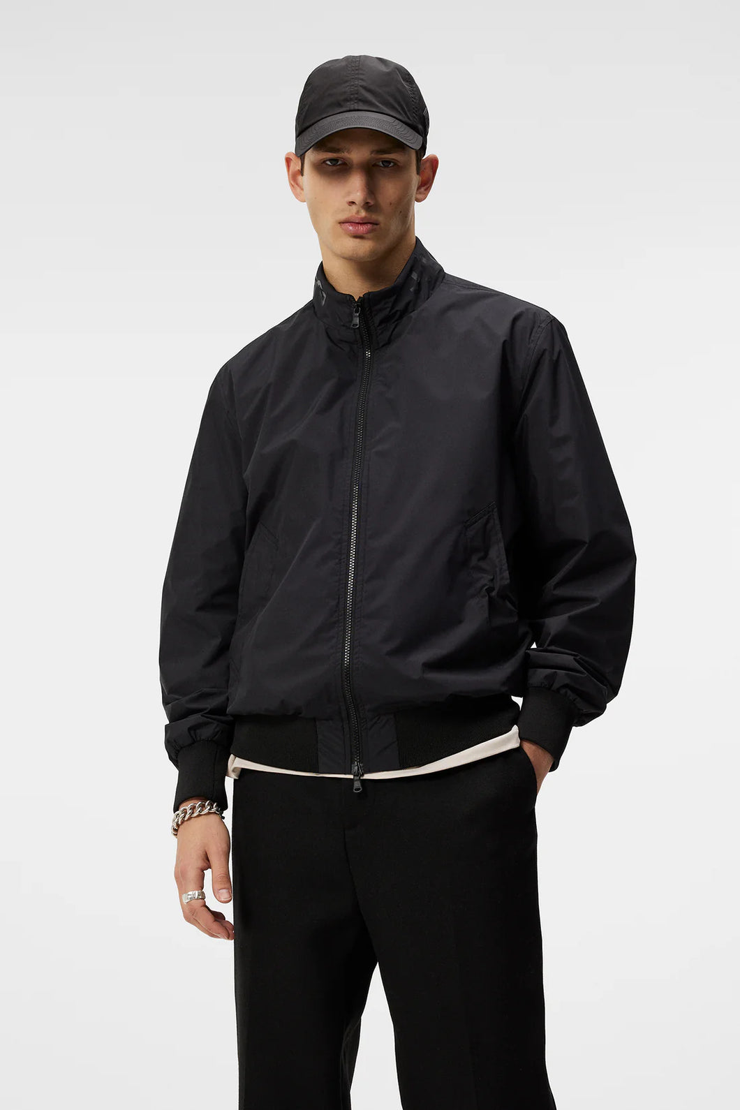 J.LINDEBERG - Kevin 2-Layer Bomber in Black