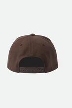 Load image into Gallery viewer, BRIXTON - Alpha Square Netplus MP Snapback - Dark Earth
