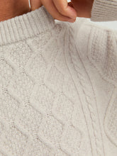Load image into Gallery viewer, JACK &amp; JONES - Villeray Cable Knit Crew Neck Sweater
