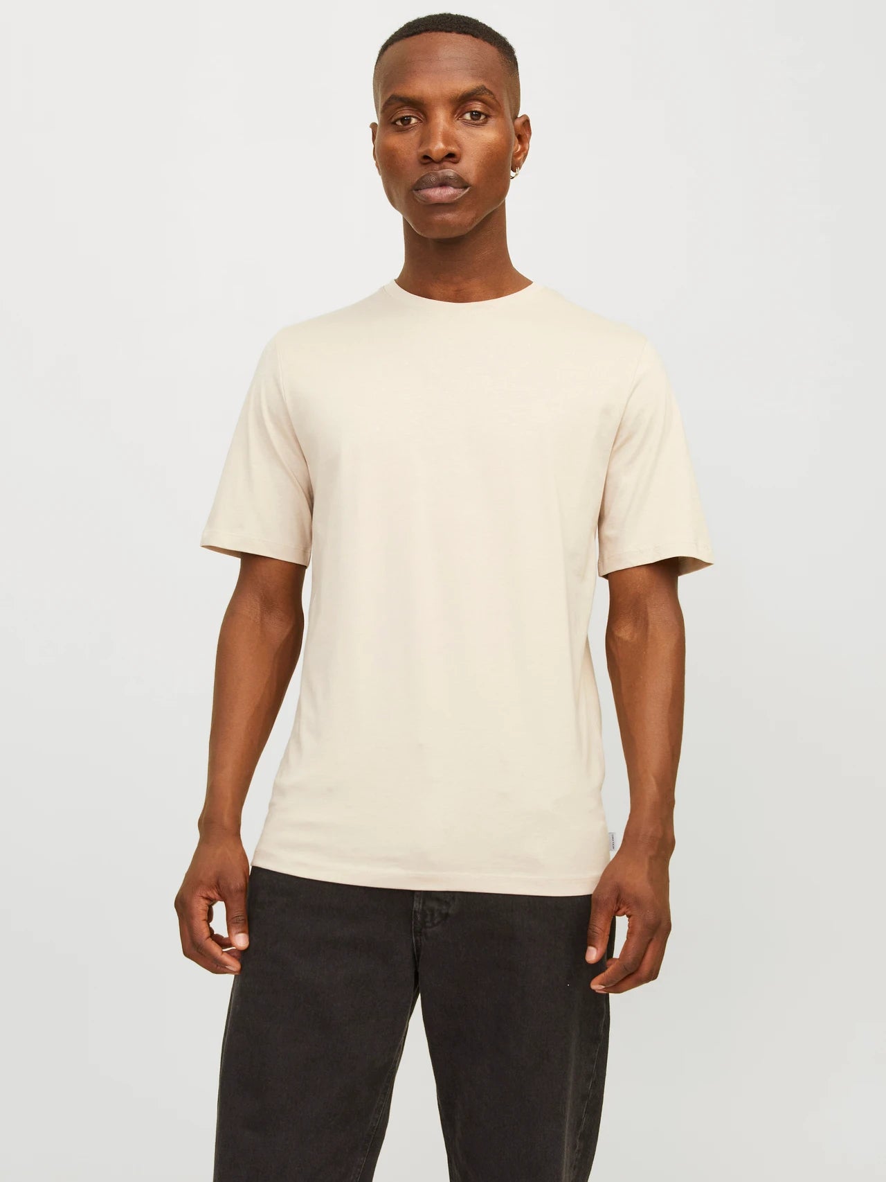 JACK & JONES - Organic Tee in Moonbeam