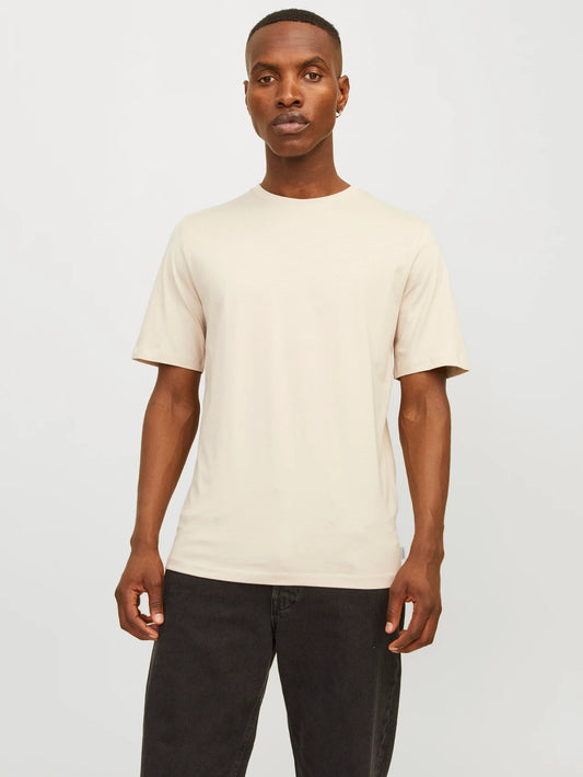 JACK & JONES - Organic Tee in Moonbeam