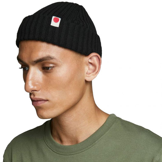 JACK & JONES - Knit Short Beanie in Black